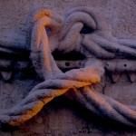 Manueline knotted rope Belem Tower Lisbon Portugal